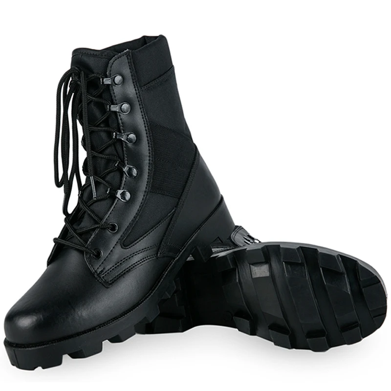 Hunting And Camping In Jungle - Male Outdoor Training Combat Hunting Boots