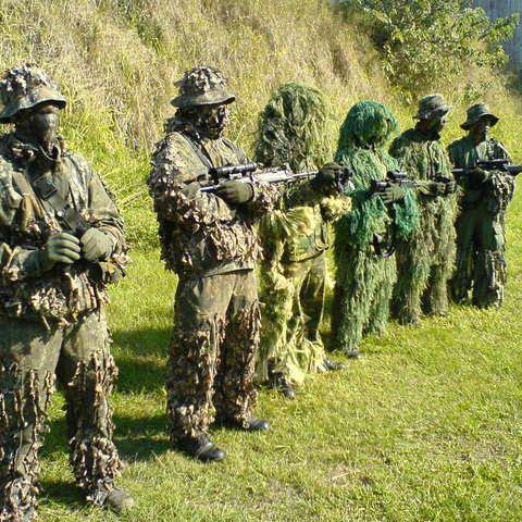 Sniper CS Bionic Camouflage Cl - Ghillie Suit Woodland recension och pris