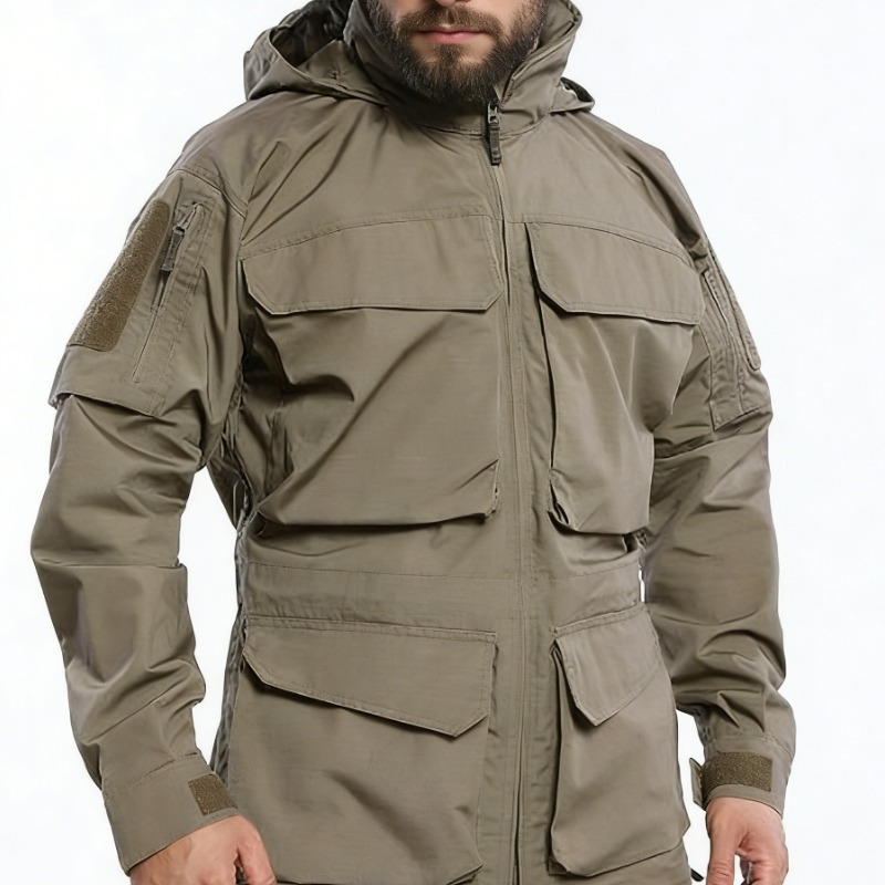 Men's Tactical Jacket Loose Ca - Hunting Outdoor Jacket recension och pris