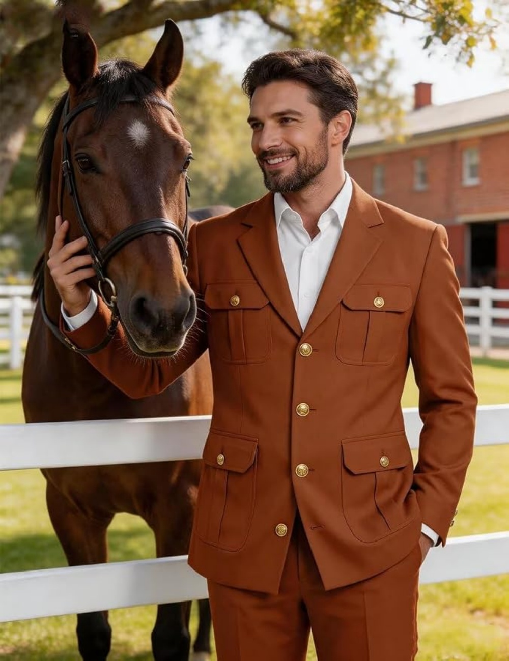 2 Piece Men's Safari Suits Mul - Safari Outdoor Hunting Jackets recension och pris