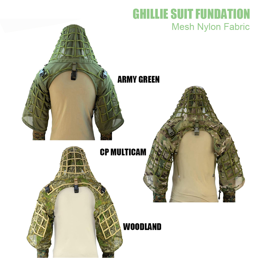 Ghillie Suit Foundation, Ghill - Ghillie Suit Woodland recension och pris