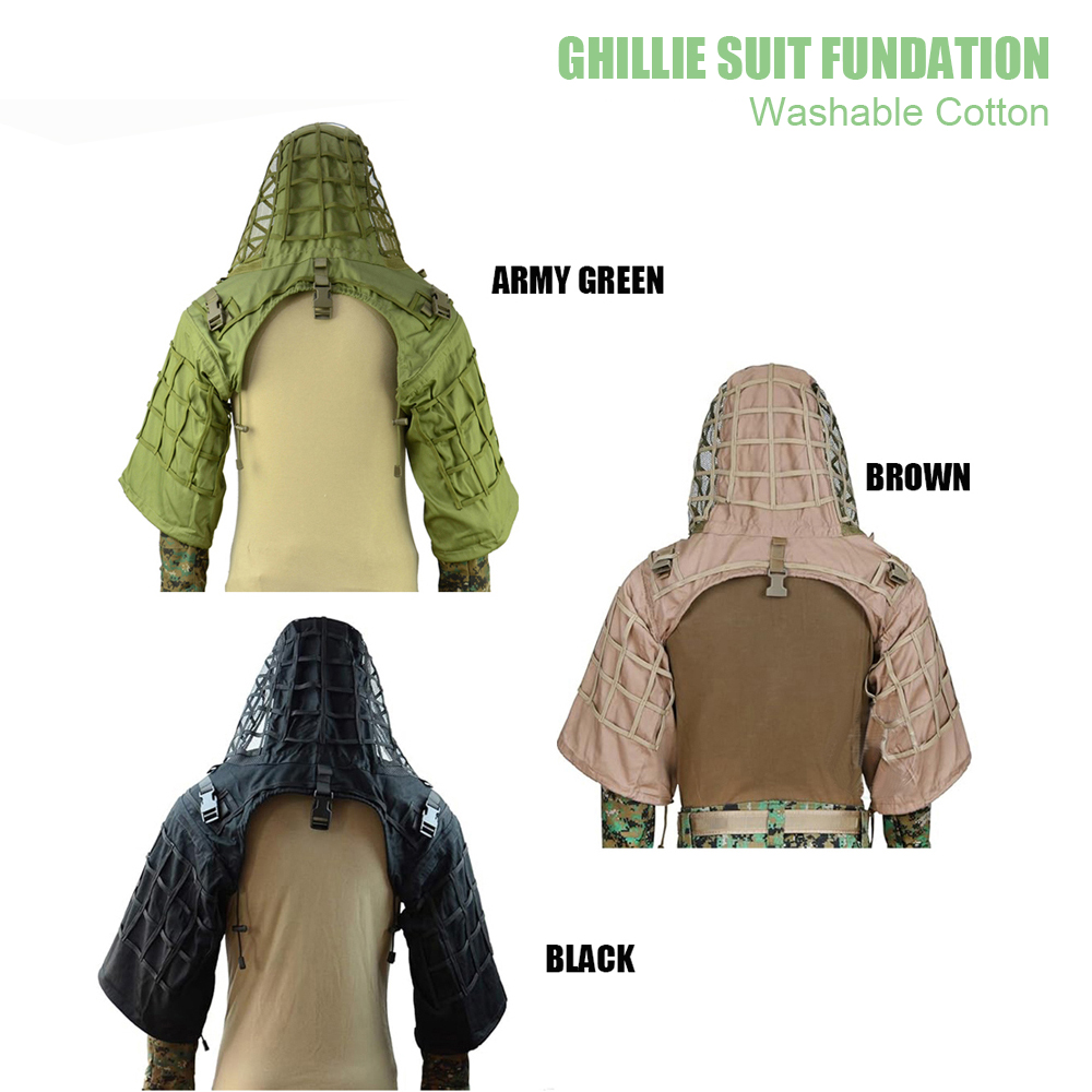 Ghillie Suit Foundation, Ghill - Ghillie Suit Woodland recension och pris