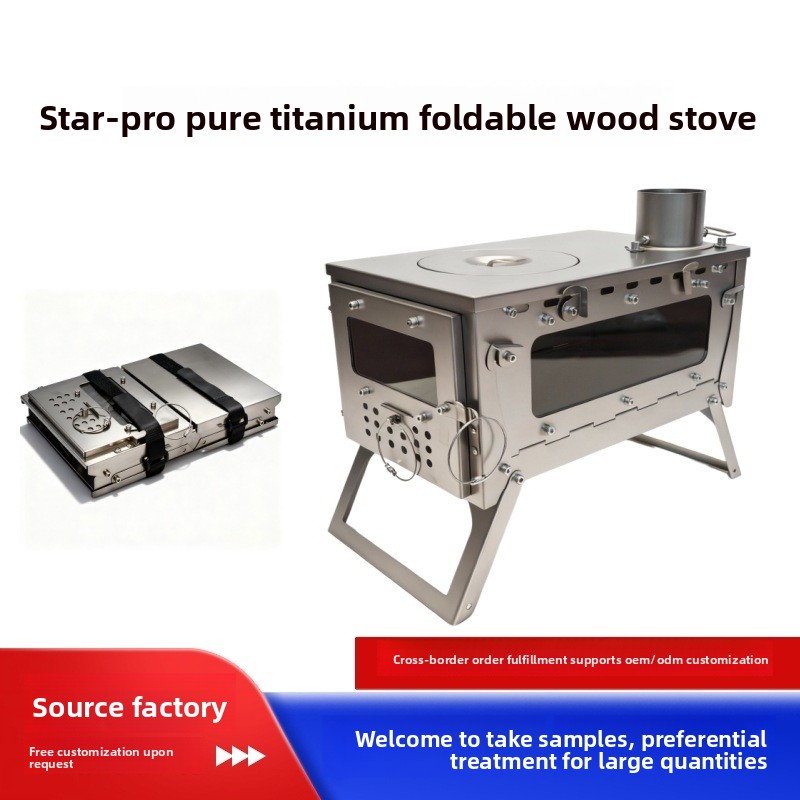 Star-Pro Pure Titanium Folding - Outdoor Hunting Heater recension och pris