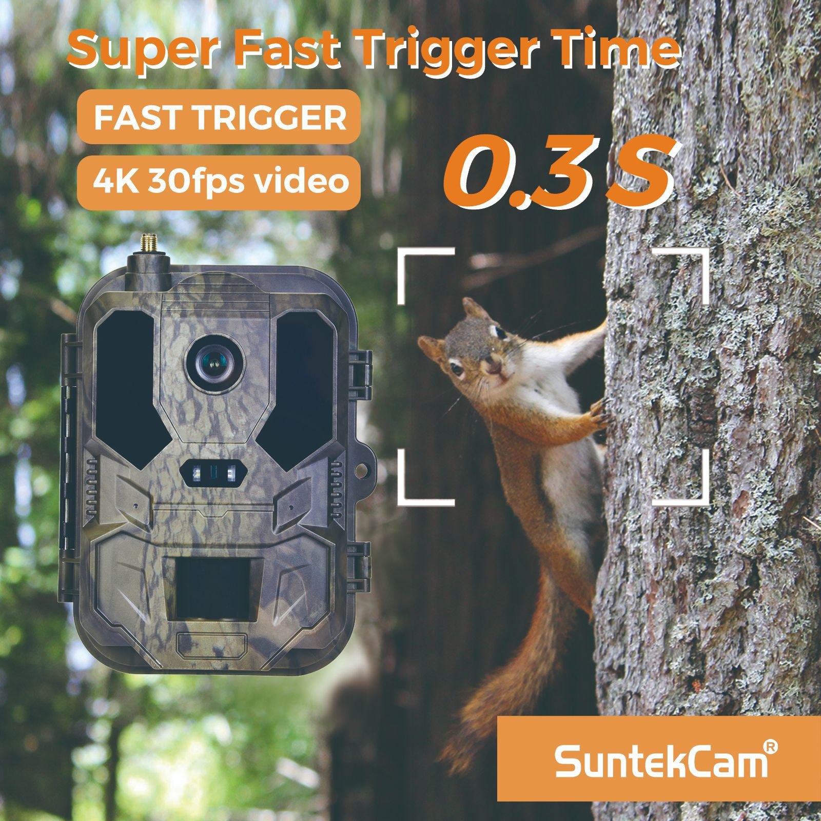 Outdoor 4K Video 120MP Photo 4 - Hunting Outdoor Camera recension och pris