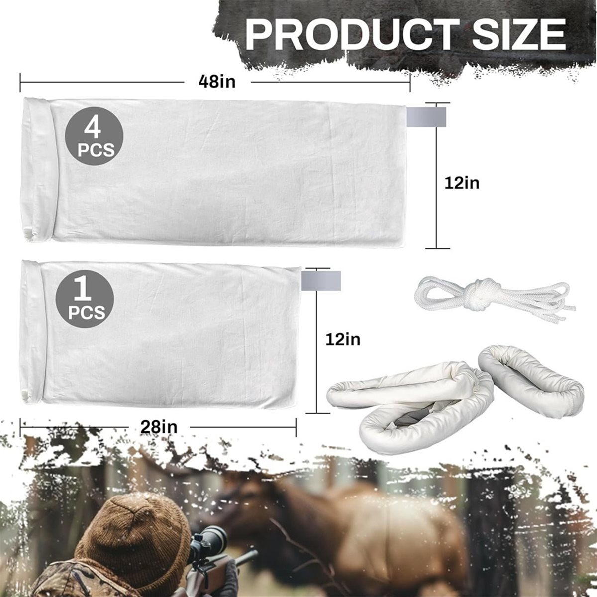 Game Bags Hunting Meat Bags, 5 - Game Bag Meat Hunting recension och pris
