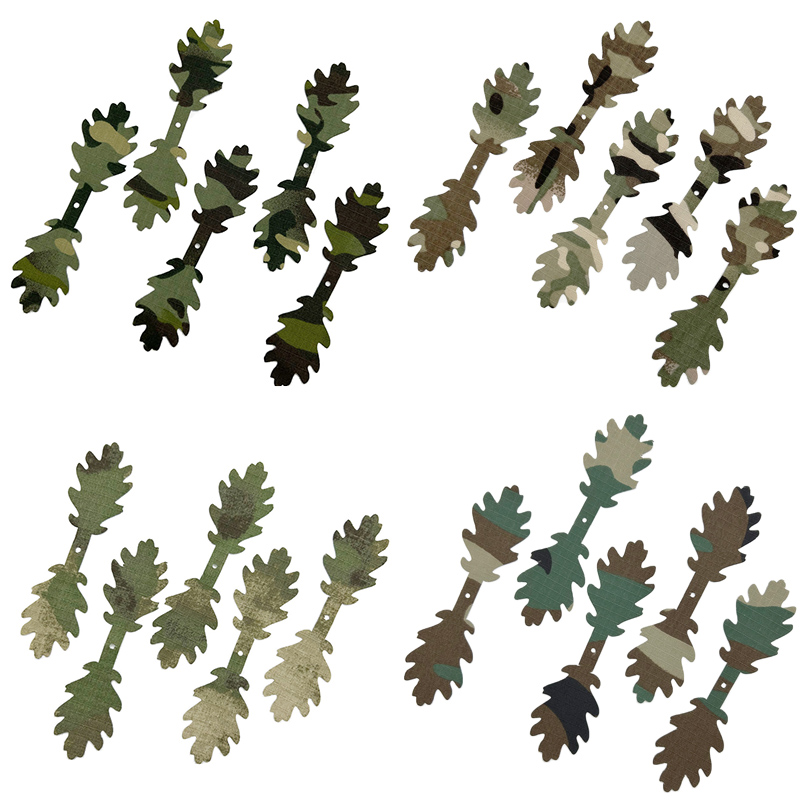 5Pcs/set 3D Camouflage Strips  - Ghillie Suit Woodland recension och pris