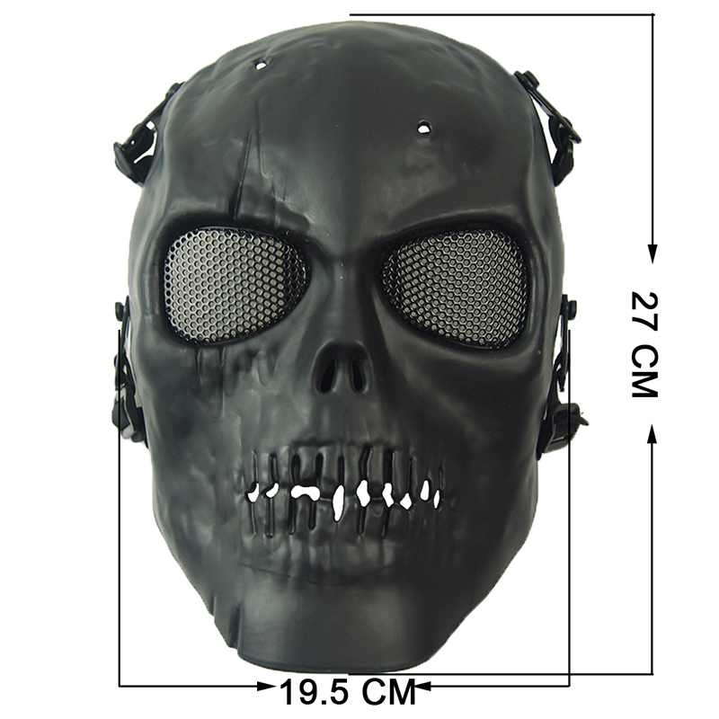 Airsoft Mask Camouflage Cospla - Outdoor Hunting Movies recension och pris