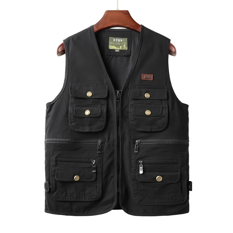 Men's Vest Multi Pocket Sleeve - Safari Outdoor Hunting Jackets recension och pris