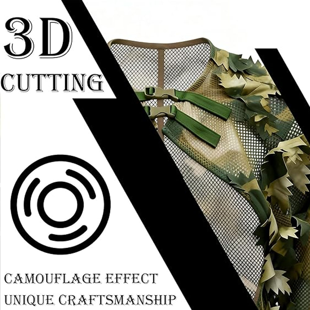 Cape Style Ghillie Suit Camo L - Ghillie Suit Woodland recension och pris