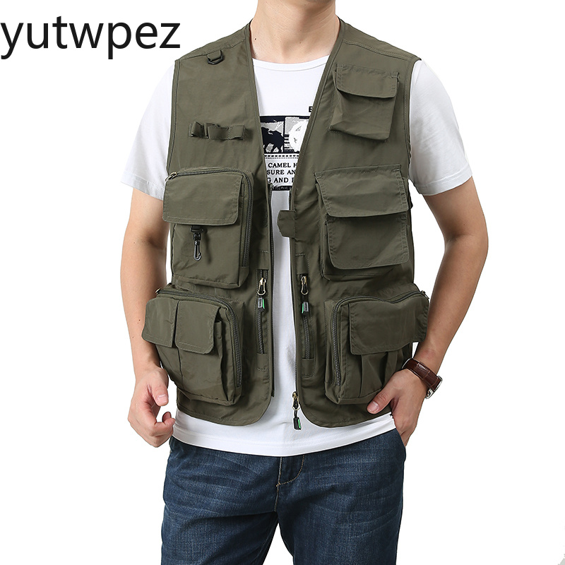 Outdoor Hiking Work Multi Pock - Safari Outdoor Hunting Jackets recension och pris