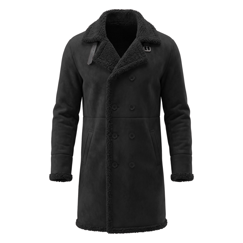 Men's Faux Suede Fur Lined Win - Hunting Outdoor Jacket recension och pris