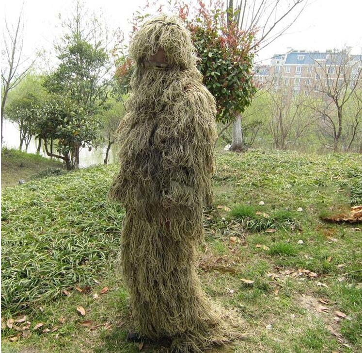 Winter 3D White Snow Ghillie S - Ghillie Suit Woodland recension och pris