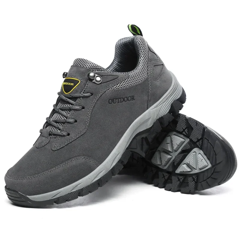 Men's Hiking Shoes Suede Leath - Outdoor Hunting Boots For Men recension och pris
