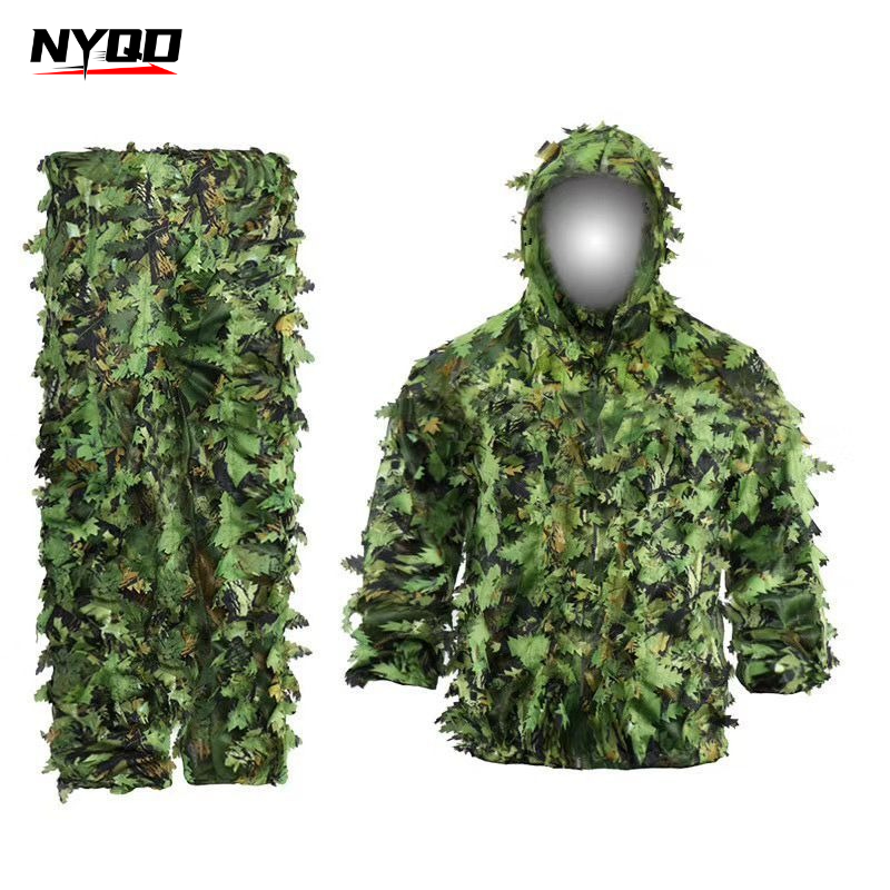 3D Leaf Ghillie Suit Hunting C - Ghillie Suit Woodland recension och pris