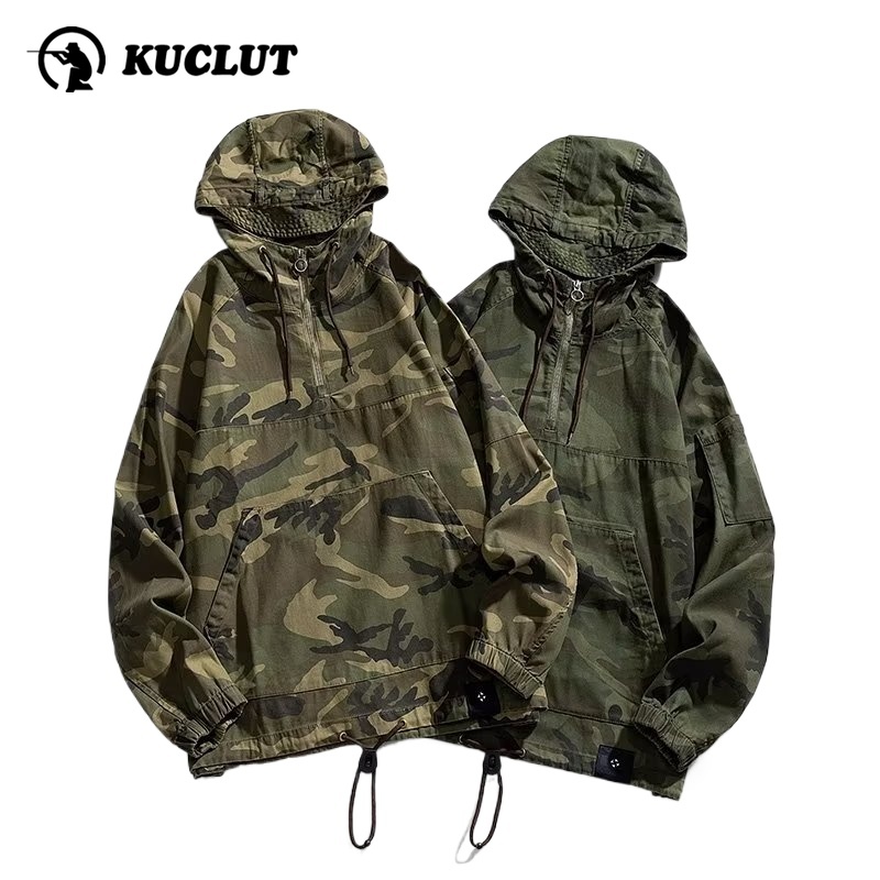Trendy Outerwear Spring Hooded - Safari Outdoor Hunting Jackets recension och pris