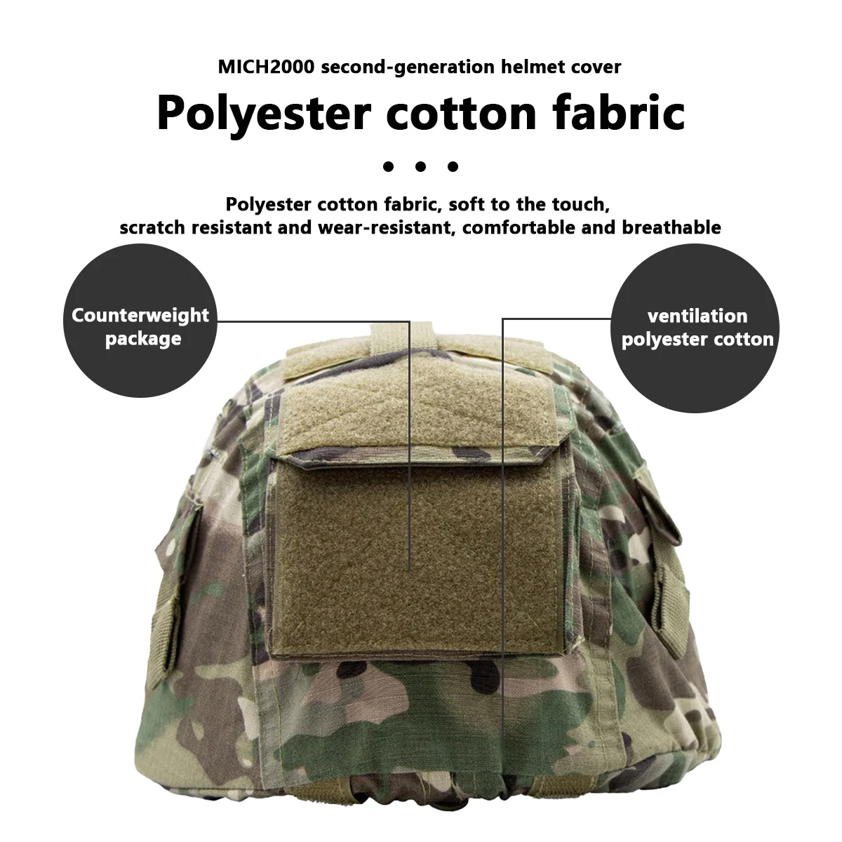 Helmet Camouflage Cover For MI - Hunting And Outdoor Shop recension och pris