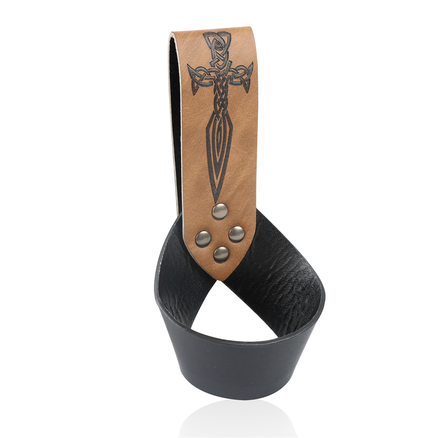 1pc Medieval PU Leather Sword  - Outdoor Hunting Movies recension och pris
