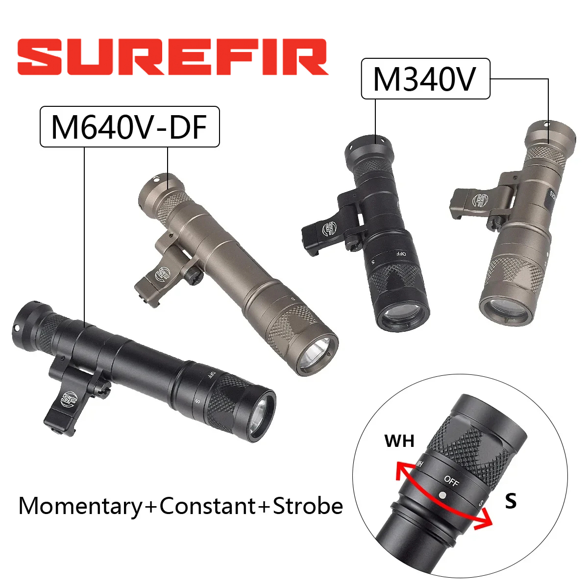 Surefir M600 M340 DF M640 SF F - Hunting And Outdoor Shop recension och pris