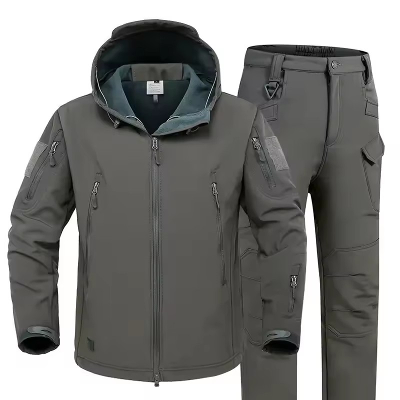 Winter Thicken Men Camo Suit W - Safari Outdoor Hunting Jackets recension och pris