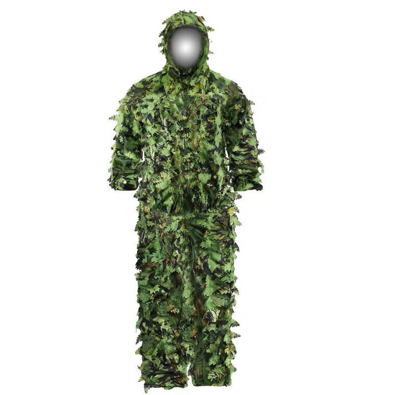 New-Sticky Flower Bionic Leave - Ghillie Suit Woodland recension och pris