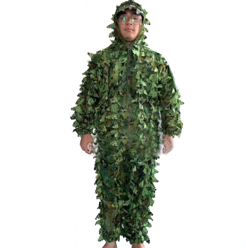New-Sticky Flower Bionic Leave - Ghillie Suit Woodland recension och pris