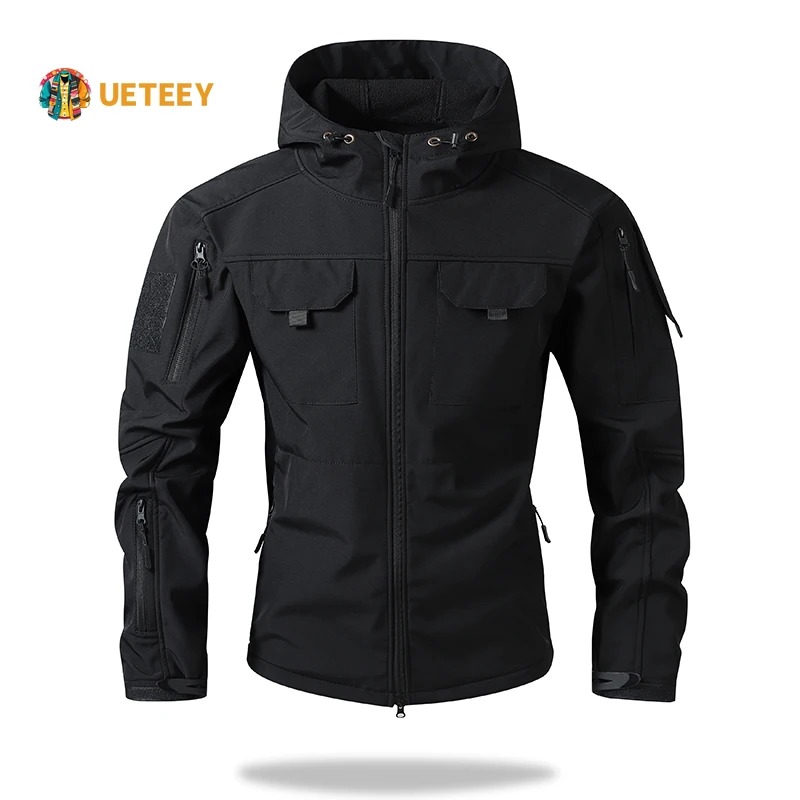 Mens Tactical Softshell Jacket - Safari Outdoor Hunting Jackets recension och pris