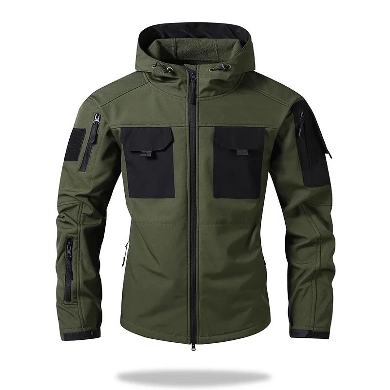 Mens Tactical Softshell Jacket - Safari Outdoor Hunting Jackets recension och pris