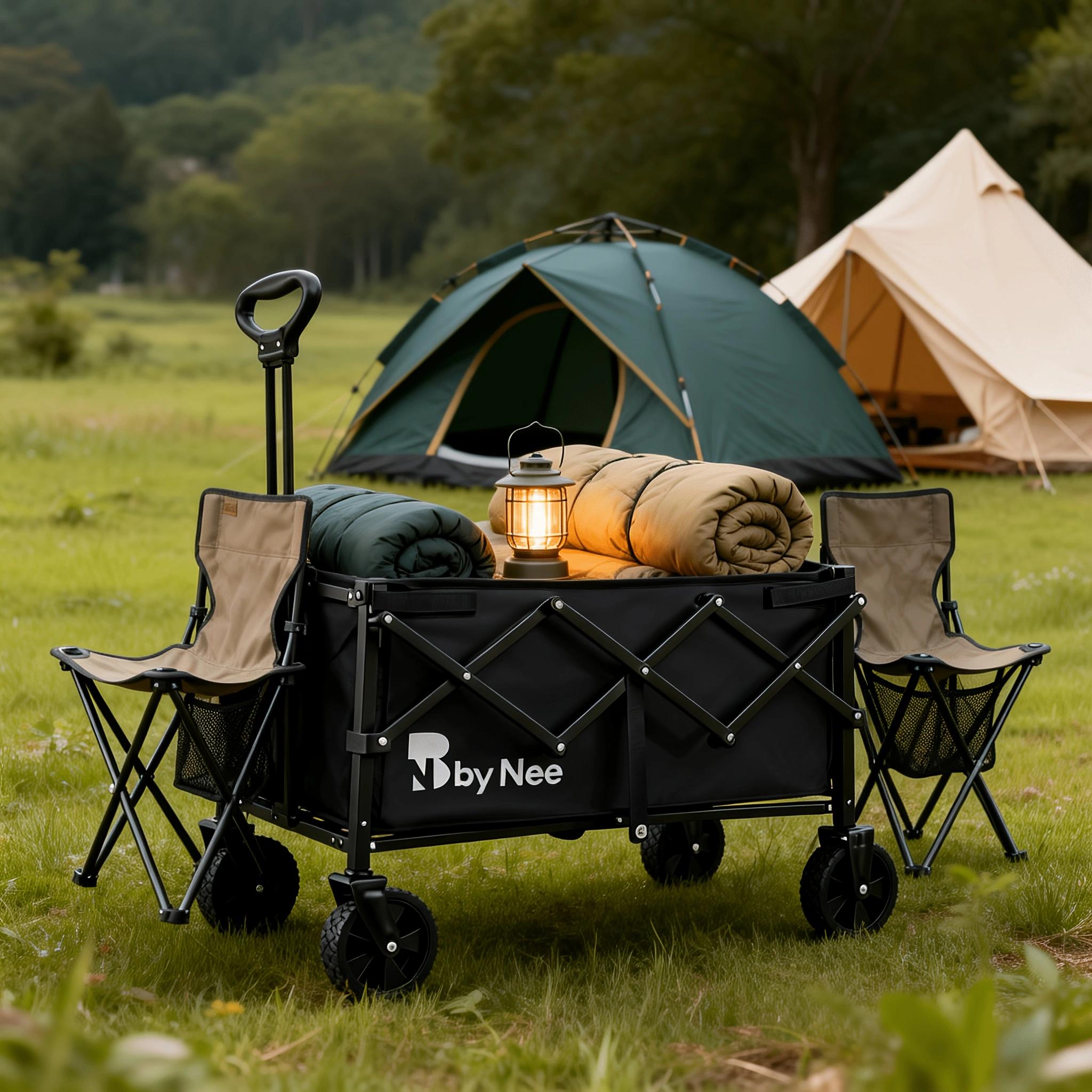 Heavy Duty Foldable Wagon Cart - Hunting And Outdoor Shop recension och pris