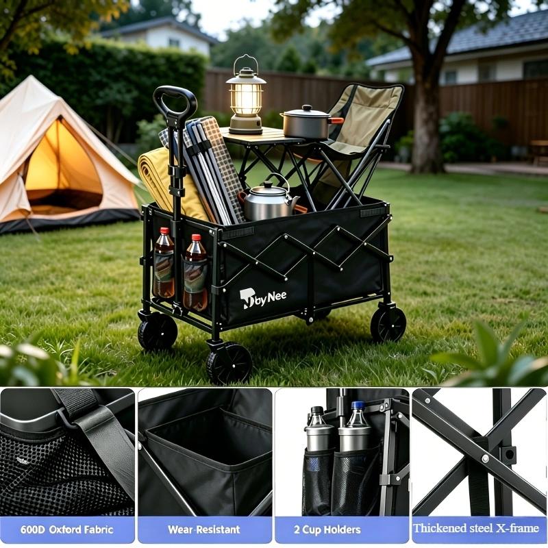 Heavy Duty Foldable Wagon Cart - Hunting And Outdoor Shop recension och pris